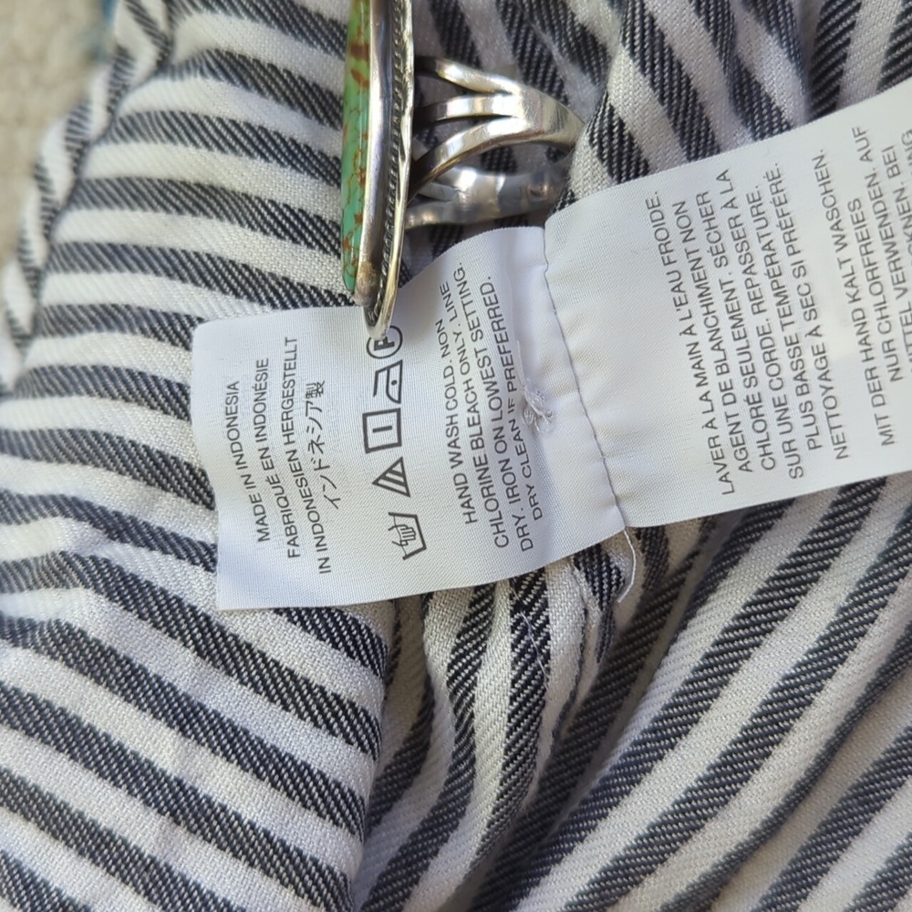 Madewell Button Down Striped Blouse - image 7